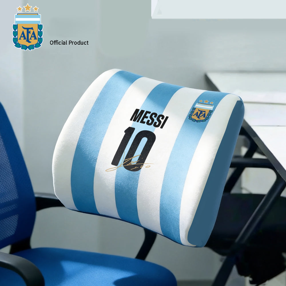 Argentina AFA Messi #10 Lumbar Cushion